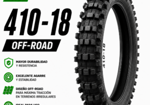 Cubierta Moto 410-18 Off Road Carrasquera