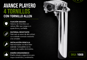 Avance Playero 4 Tornillos Allen