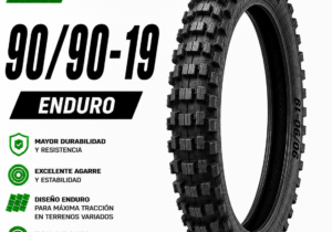 Cubierta Moto 90/90-19 Enduro Carrasquera