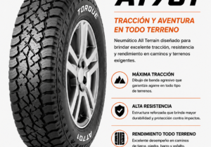 Cubierta Torque 265/70R17 AT701