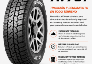 Cubierta Torque 215/75R15
