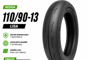 Cubierta Moto 110/90-13 Lisa Carrasquera