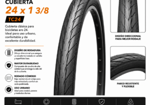 Cubierta Trazano 24 x 1 3/8