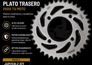 Plato Forgini 37T GTS125/RX100/125
