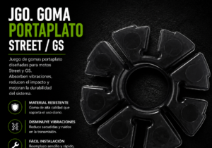 Jgo. Goma Portaplato Street / GS